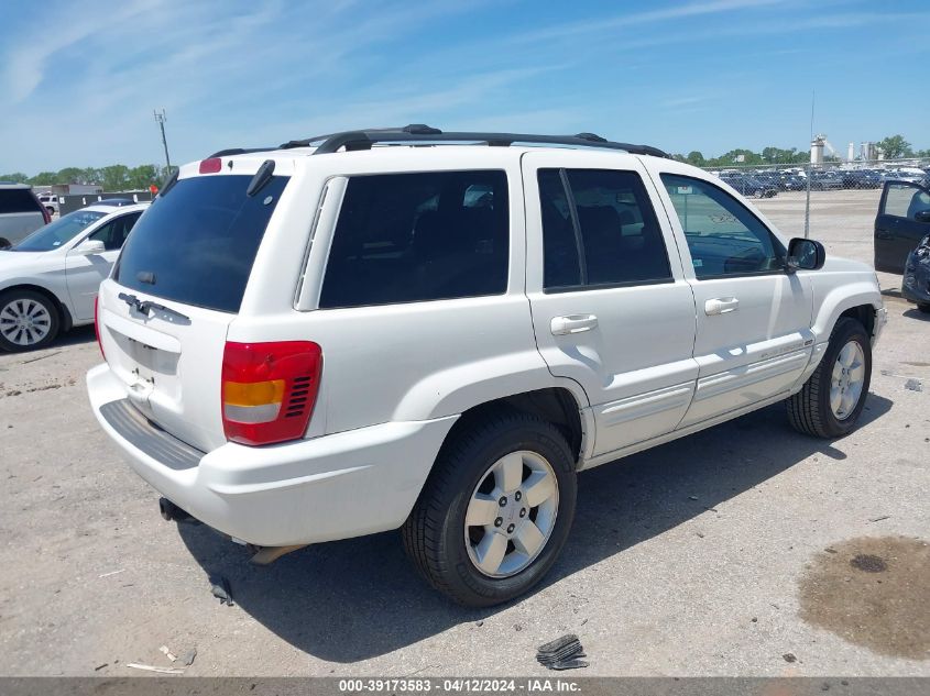 2001 Jeep Grand Cherokee Limited VIN: 1J4GX58S51C681313 Lot: 39173583