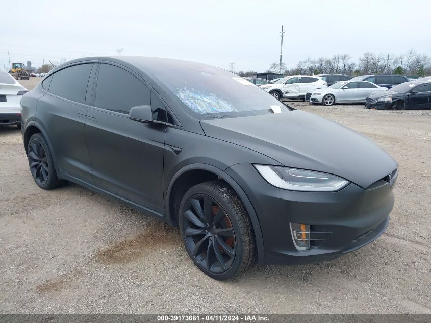 2020 Tesla Model X Long Range Dual Motor All-Wheel Drive/Long Range Plus Dual Motor All-Wheel Drive VIN: 5YJXCDE21LF249498 Lot: 39173661