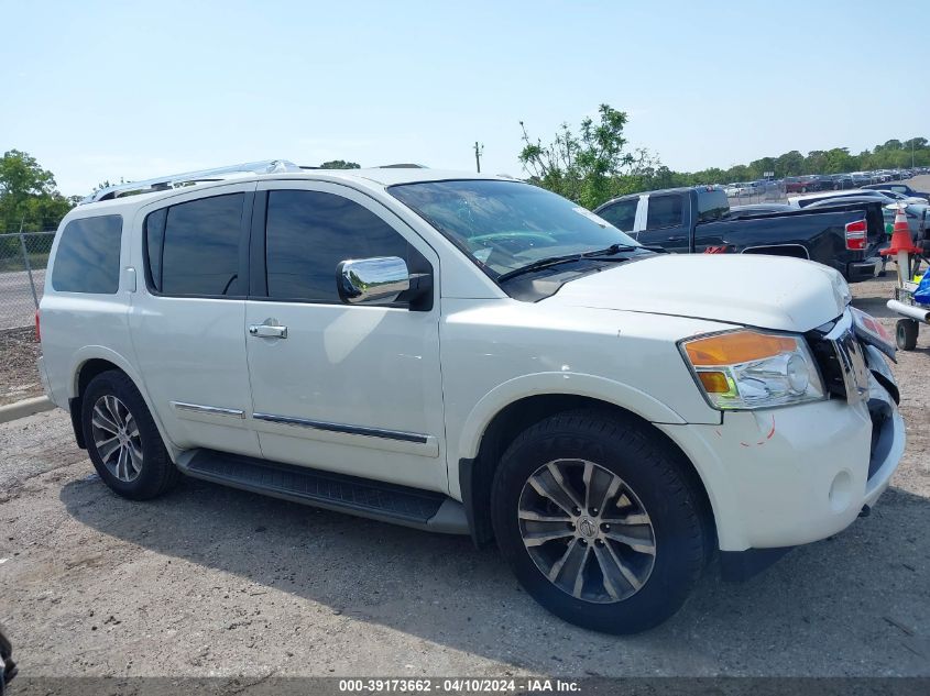 2015 Nissan Armada Sl VIN: 5N1BA0ND9FN618023 Lot: 39173662