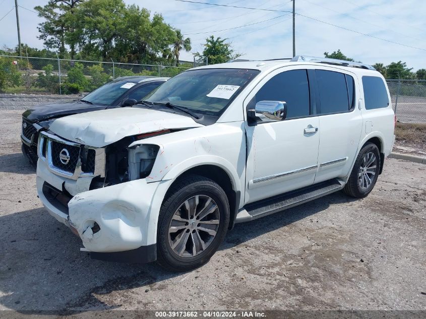 2015 Nissan Armada Sl VIN: 5N1BA0ND9FN618023 Lot: 39173662