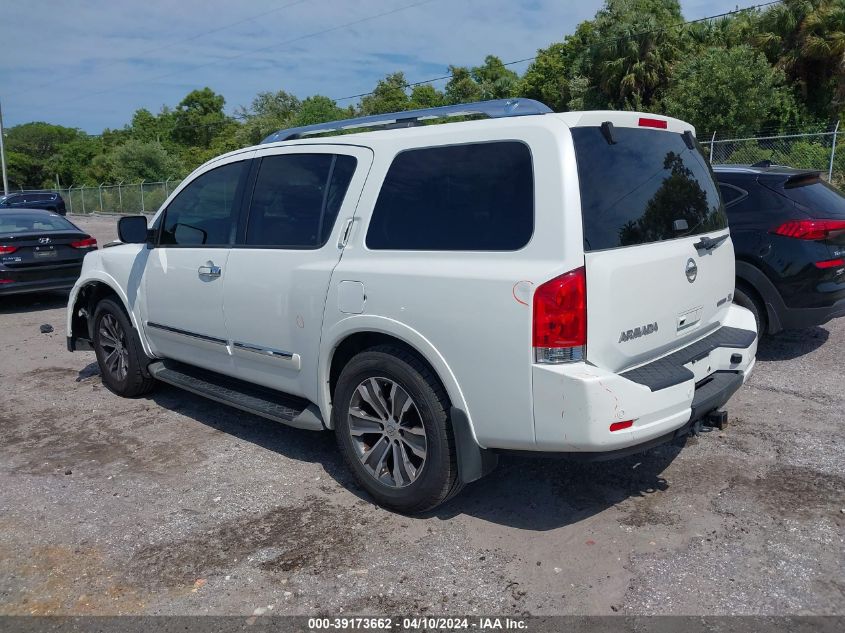 2015 Nissan Armada Sl VIN: 5N1BA0ND9FN618023 Lot: 39173662