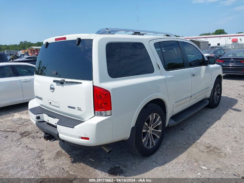 2015 Nissan Armada Sl VIN: 5N1BA0ND9FN618023 Lot: 39173662