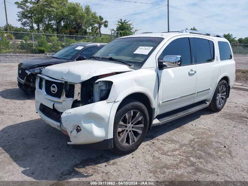 2015 Nissan Armada Sl VIN: 5N1BA0ND9FN618023 Lot: 39173662