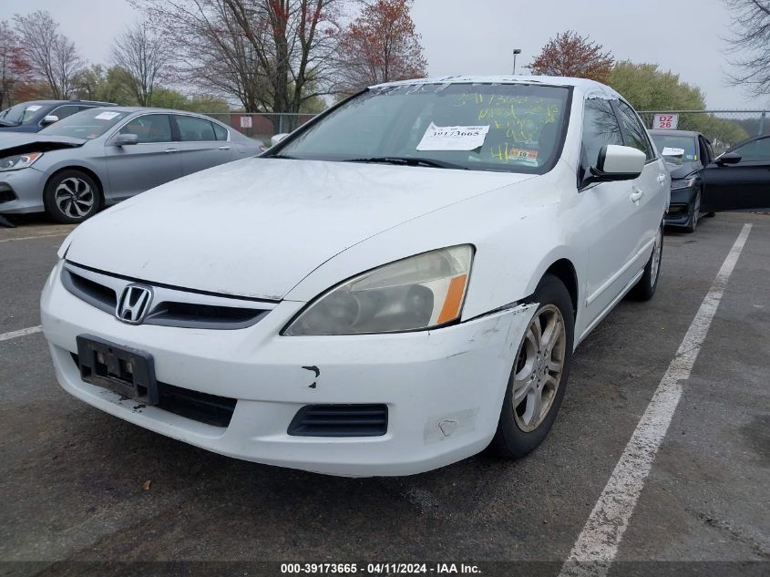 2007 Honda Accord 2.4 Ex VIN: 1HGCM56897A182704 Lot: 39173665