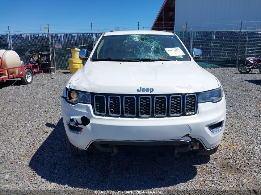 2017 Jeep Grand Cherokee Limited 4X4 VIN: 1C4RJFBG1HC781722 Lot: 39173691