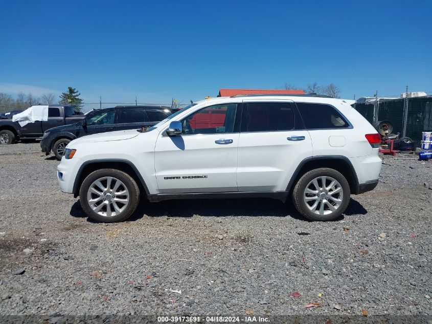 2017 Jeep Grand Cherokee Limited 4X4 VIN: 1C4RJFBG1HC781722 Lot: 39173691