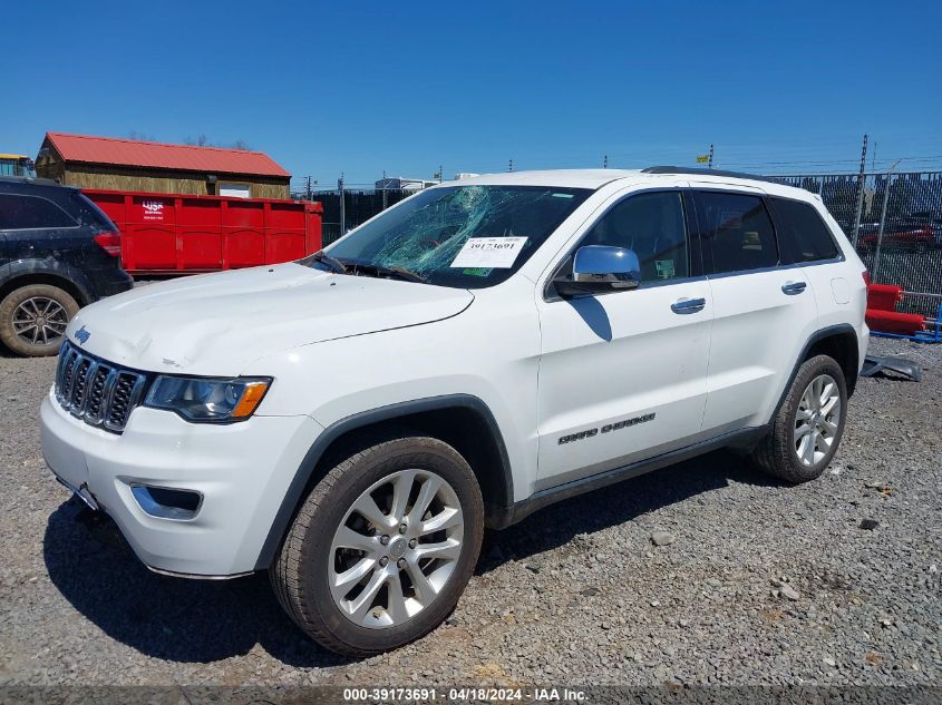 2017 Jeep Grand Cherokee Limited 4X4 VIN: 1C4RJFBG1HC781722 Lot: 39173691