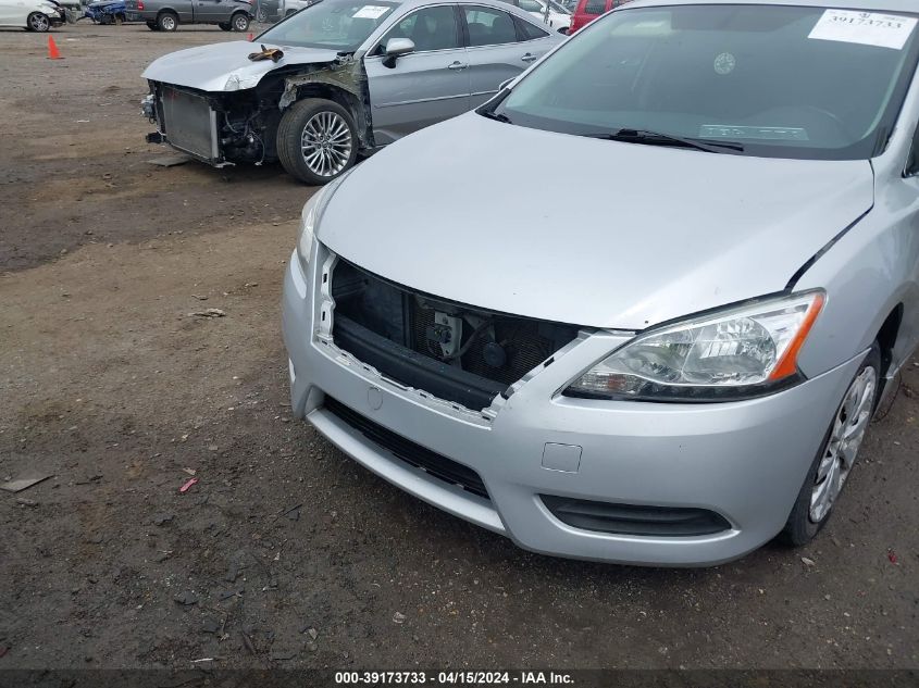 2013 Nissan Sentra Sv VIN: 3N1AB7AP8DL631948 Lot: 39173733