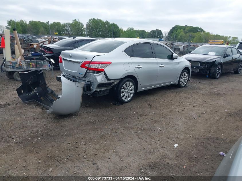 2013 Nissan Sentra Sv VIN: 3N1AB7AP8DL631948 Lot: 39173733