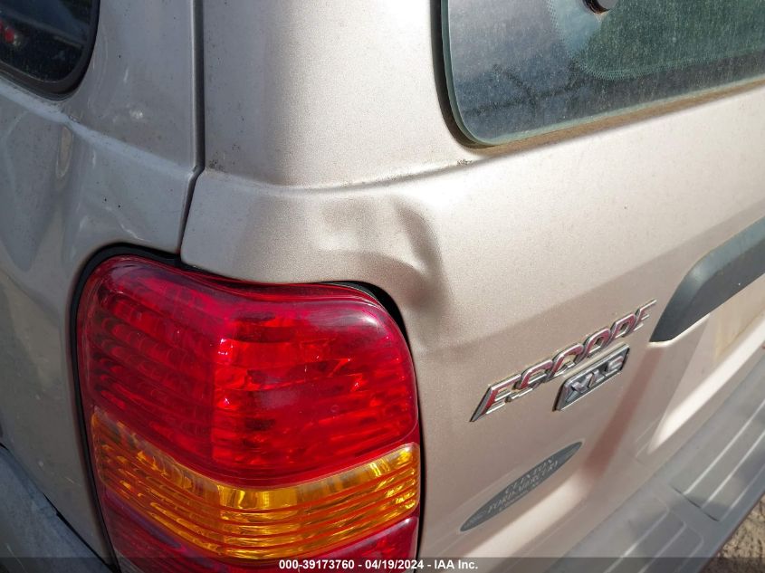 2001 Ford Escape Xls VIN: 1FMYU01191KA74436 Lot: 39253237