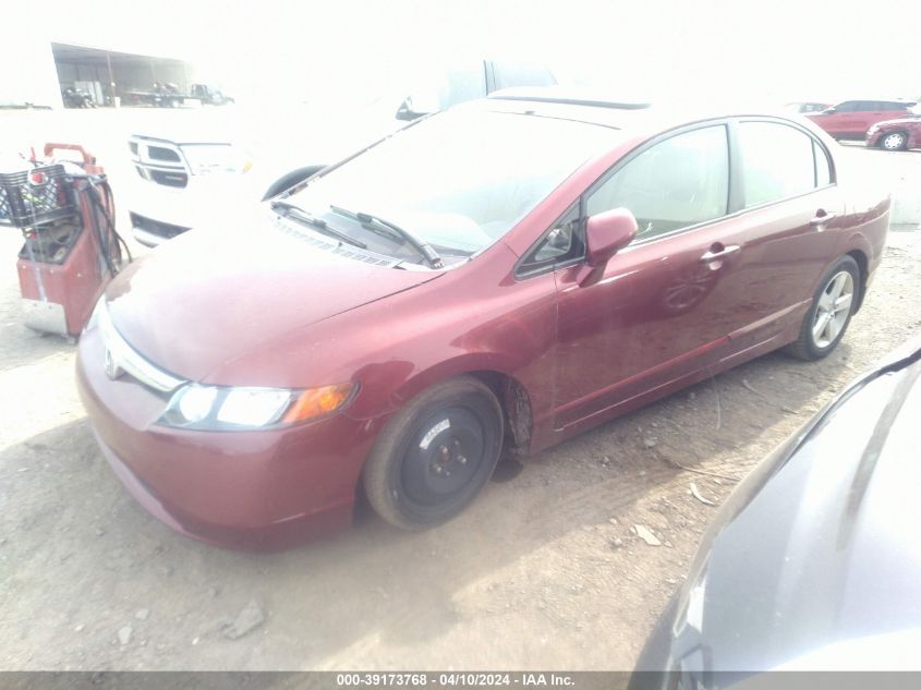 2HGFA16958H519444 | 2008 HONDA CIVIC