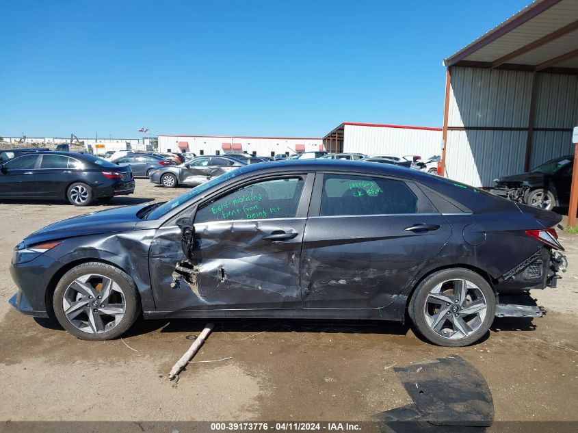 2021 HYUNDAI ELANTRA LIMITED - 5NPLP4AG3MH043686