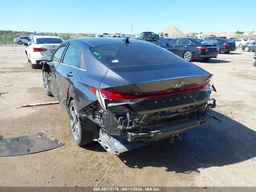 2021 HYUNDAI ELANTRA LIMITED - 5NPLP4AG3MH043686