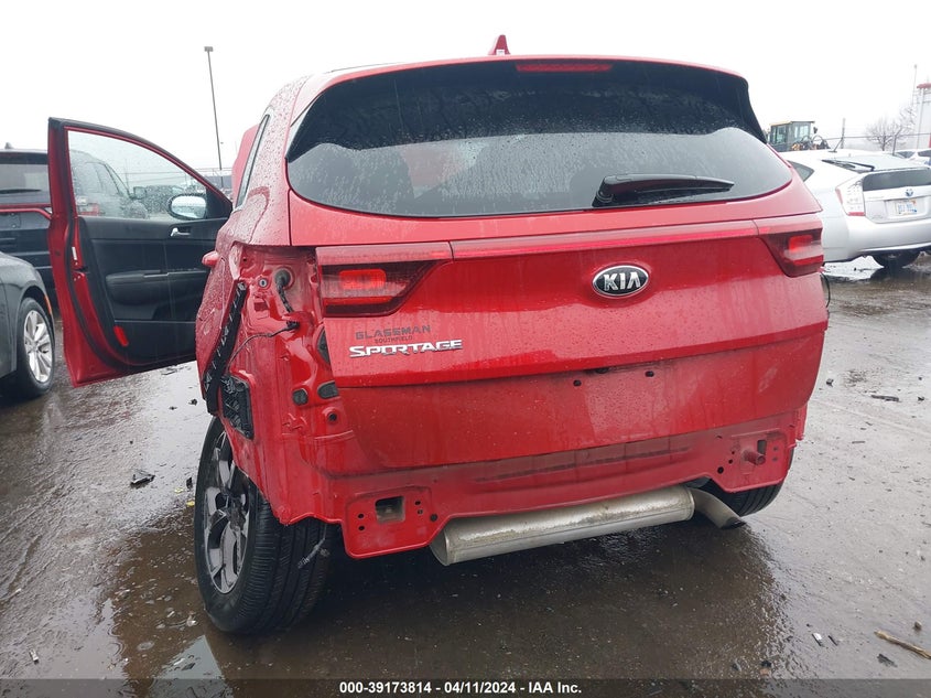 VIN KNDPMCAC7M7912859 2021 KIA SPORTAGE LX