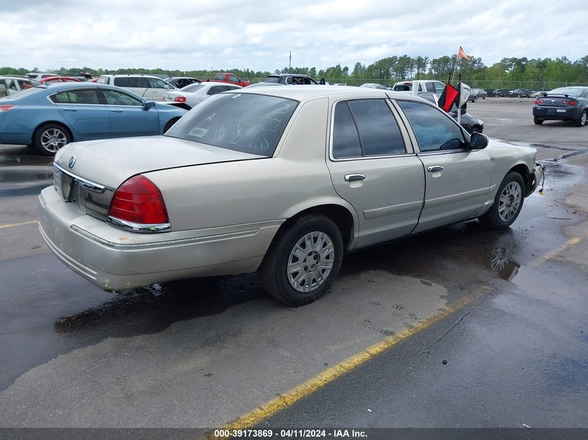 2006 Mercury Grand Marquis Gs VIN: 2MEFM74W36X600879 Lot: 39173869