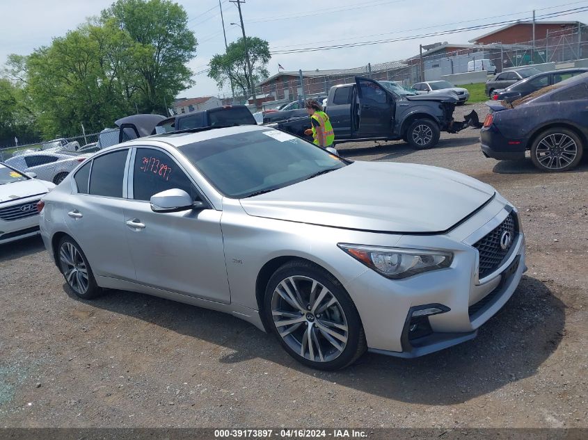 2018 Infiniti Q50 3.0T Sport VIN: JN1EV7AR3JM434780 Lot: 39173897