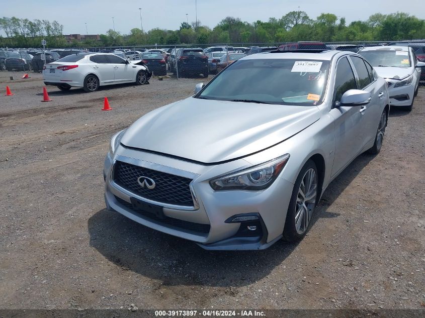 2018 Infiniti Q50 3.0T Sport VIN: JN1EV7AR3JM434780 Lot: 39173897