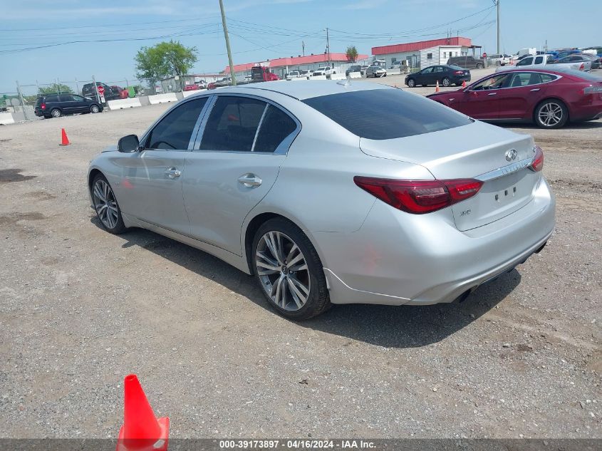 2018 Infiniti Q50 3.0T Sport VIN: JN1EV7AR3JM434780 Lot: 39173897