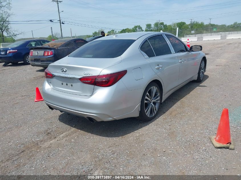 2018 Infiniti Q50 3.0T Sport VIN: JN1EV7AR3JM434780 Lot: 39173897