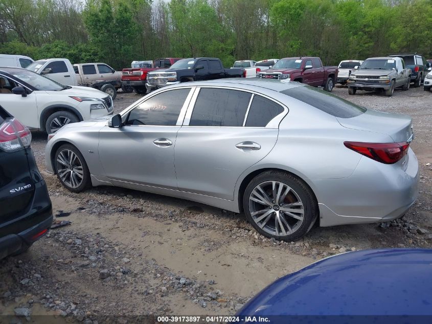 2018 Infiniti Q50 3.0T Sport VIN: JN1EV7AR3JM434780 Lot: 39173897