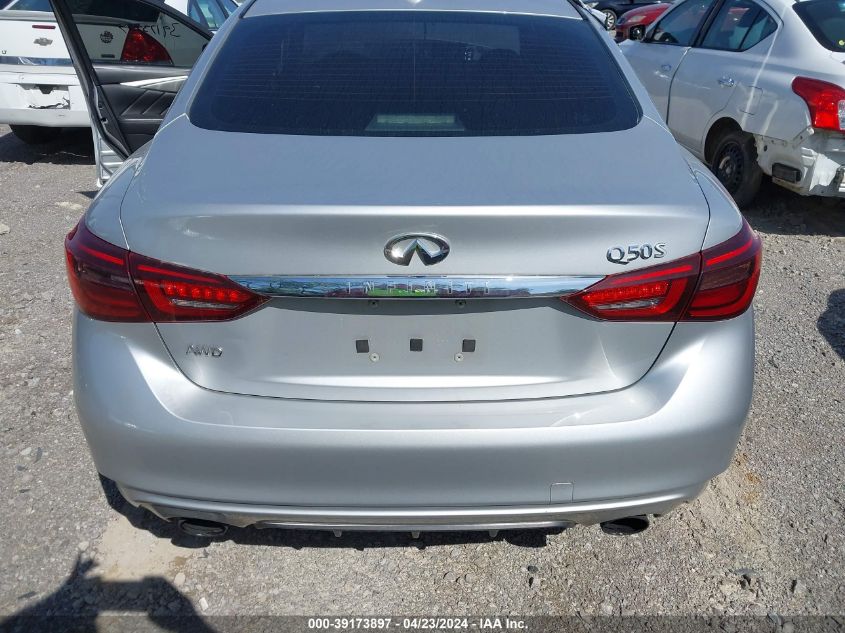 2018 Infiniti Q50 3.0T Sport VIN: JN1EV7AR3JM434780 Lot: 39173897