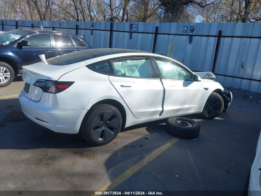 2023 TESLA MODEL 3 REAR-WHEEL DRIVE - 5YJ3E1EA4PF462966