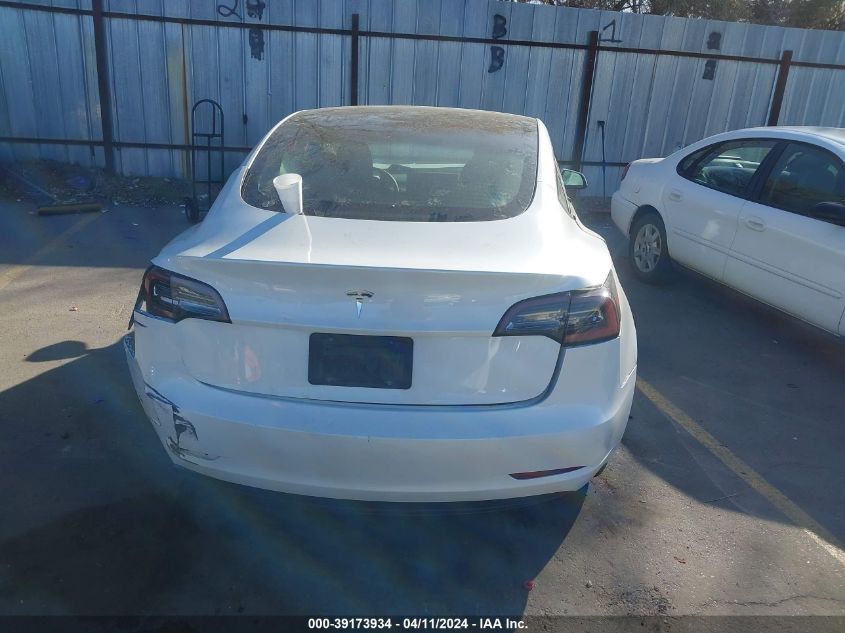 2023 Tesla Model 3 Rear-Wheel Drive VIN: 5YJ3E1EA4PF462966 Lot: 39173934