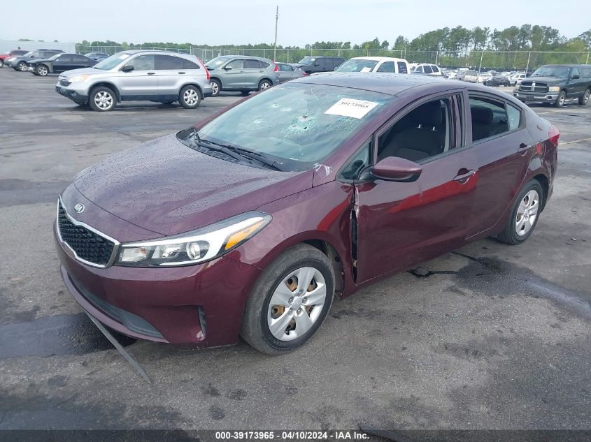 3KPFK4A72HE094649 | 2017 KIA FORTE