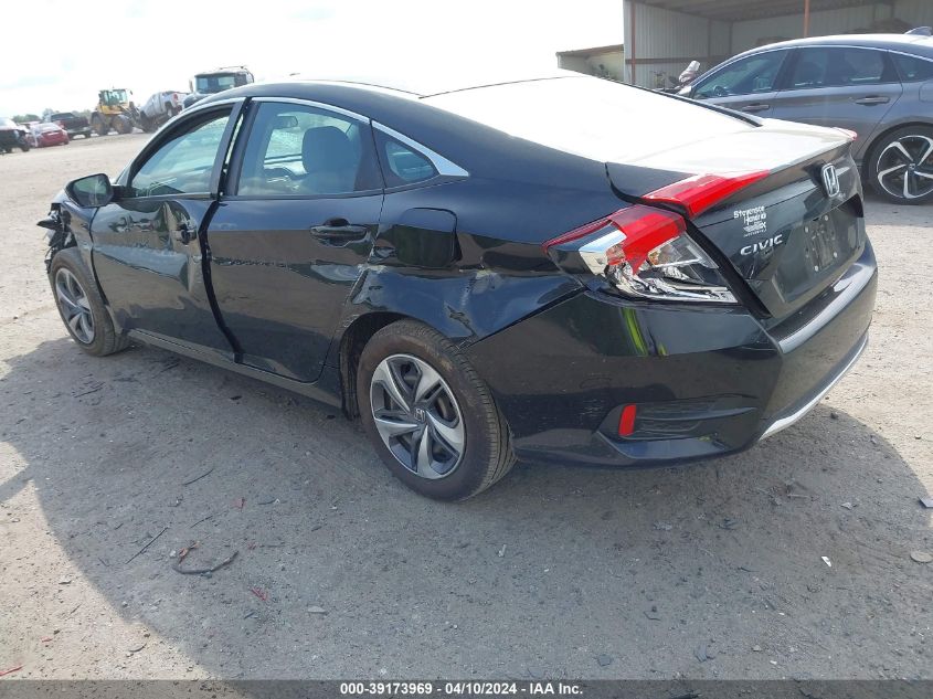 2019 Honda Civic Lx VIN: 2HGFC2F63KH577081 Lot: 39173969