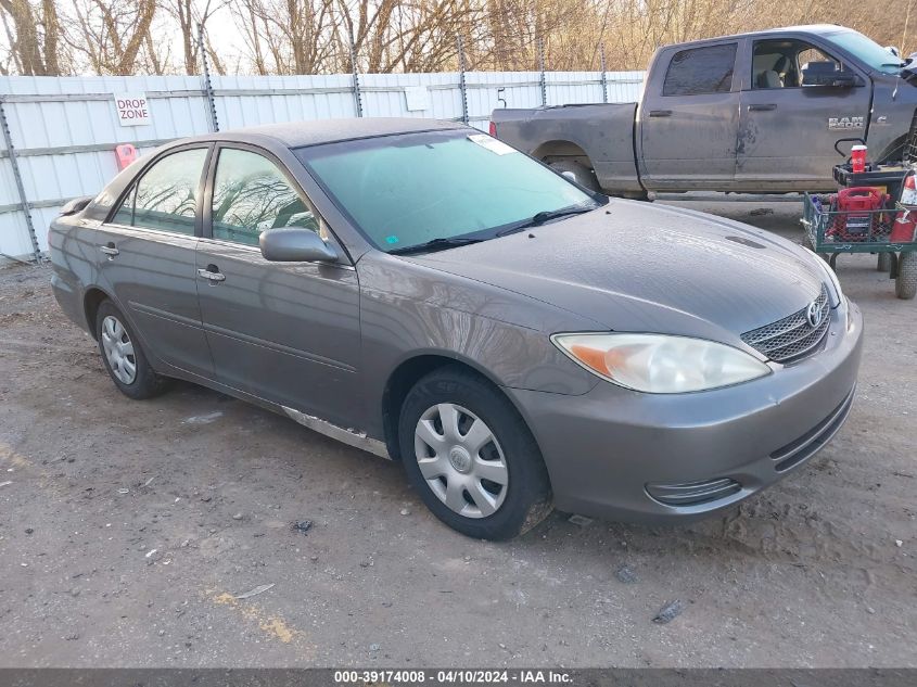 4T1BE32K63U721507 | 2003 TOYOTA CAMRY