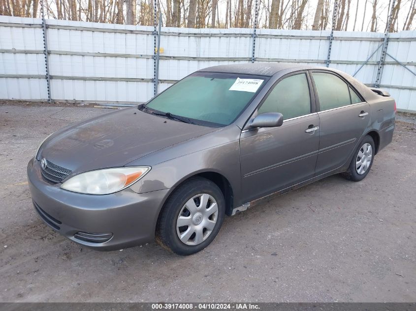 4T1BE32K63U721507 | 2003 TOYOTA CAMRY