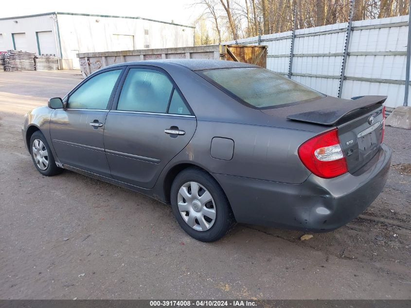 4T1BE32K63U721507 | 2003 TOYOTA CAMRY