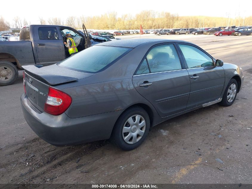 4T1BE32K63U721507 | 2003 TOYOTA CAMRY