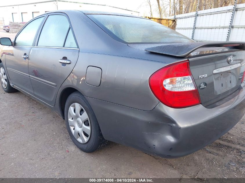 4T1BE32K63U721507 | 2003 TOYOTA CAMRY