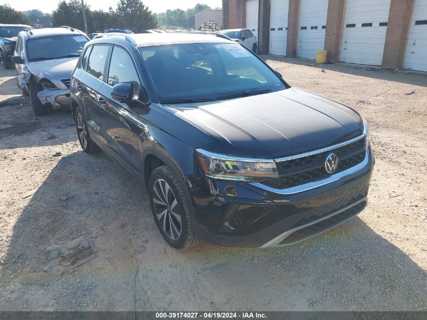 2023 Volkswagen Taos 1.5T Se VIN: 3VVNX7B20PM301725 Lot: 39256967