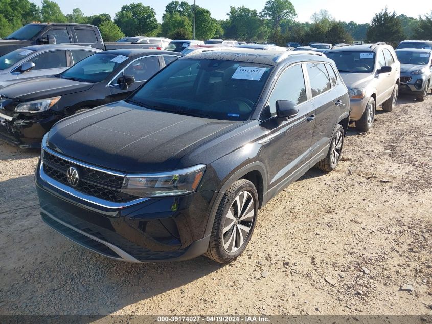 2023 Volkswagen Taos 1.5T Se VIN: 3VVNX7B20PM301725 Lot: 39256967