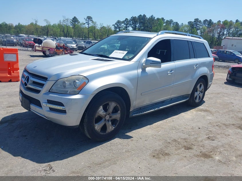 2012 Mercedes-Benz Gl 450 4Matic VIN: 4JGBF7BE8CA800967 Lot: 39174108
