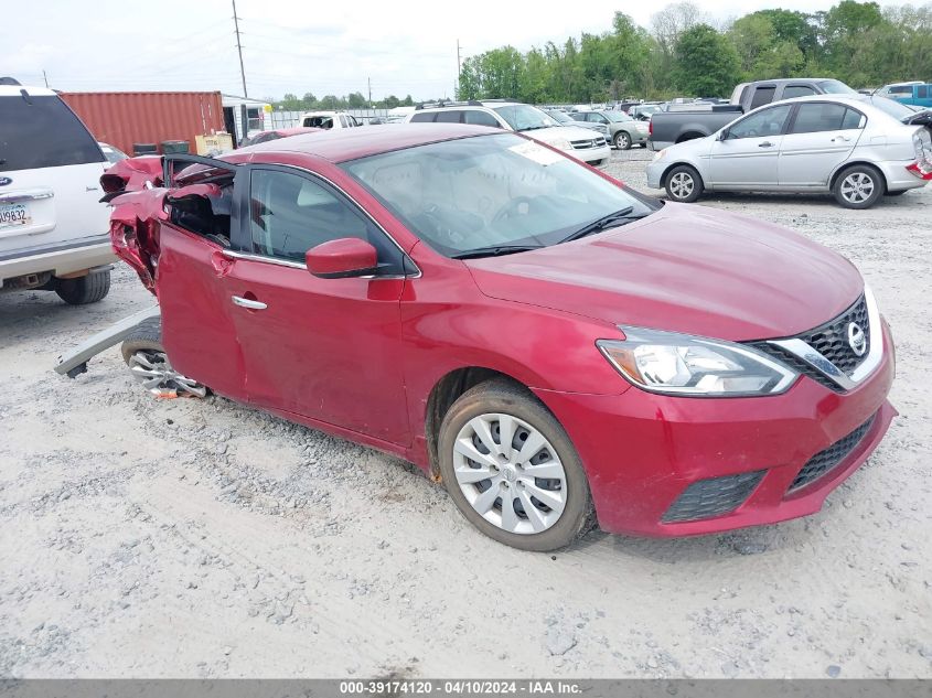 2016 Nissan Sentra Sv VIN: 3N1AB7AP4GY257040 Lot: 39174120