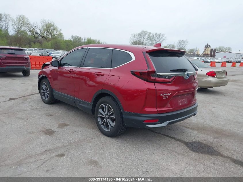 2021 Honda Cr-V Hybrid Ex-L VIN: 7FART6H82ME029622 Lot: 39174195