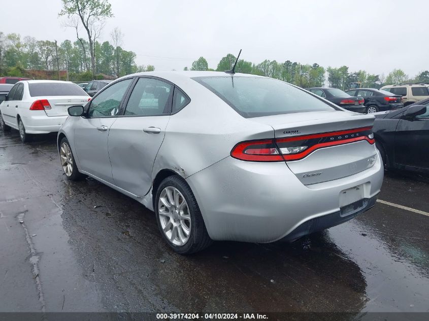 1C3CDFBH6DD135736 | 2013 DODGE DART