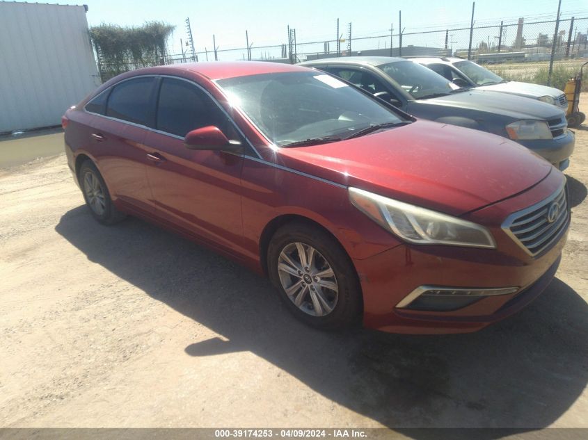 2015 HYUNDAI SONATA SE - 5NPE24AF8FH048481