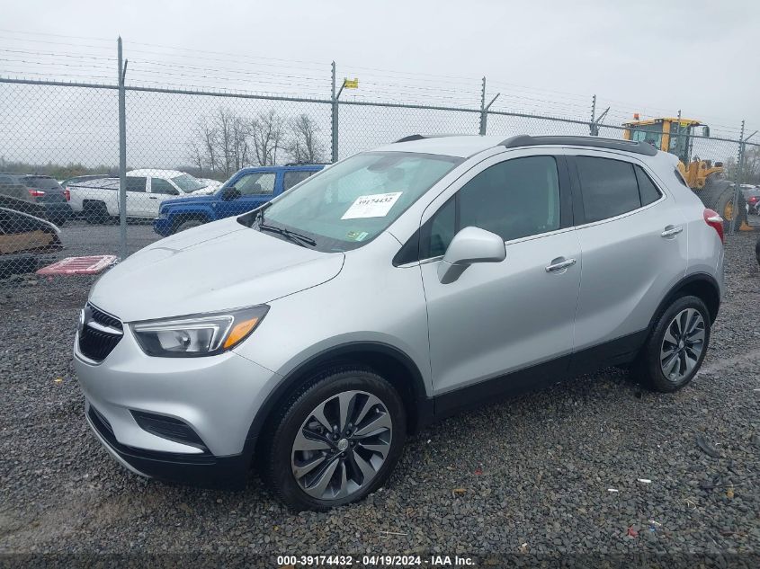 2022 Buick Encore Awd Preferred VIN: KL4CJESM5NB558195 Lot: 39174432