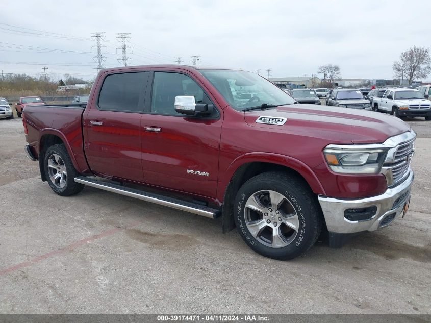 2019 Ram 1500 Laramie 4X4 5'7 Box VIN: 1C6SRFJT9KN921673 Lot: 39174471