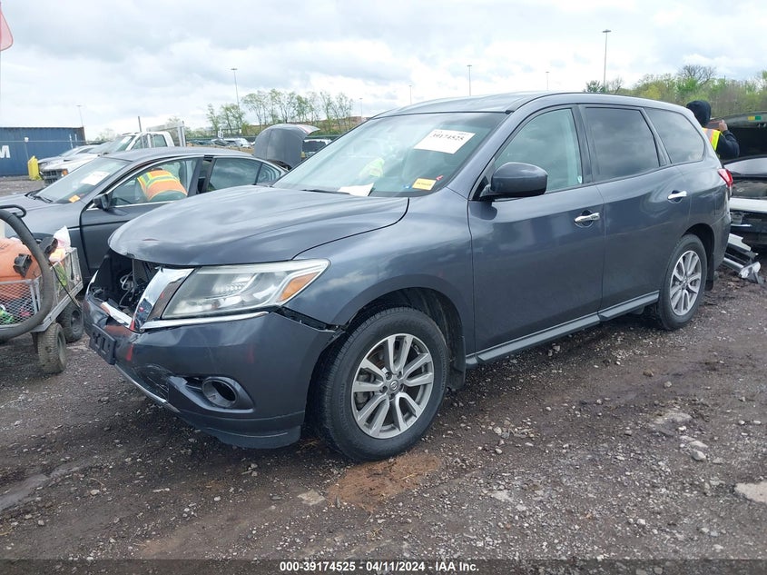 2014 NISSAN PATHFINDER S - 5N1AR2MM3EC635850