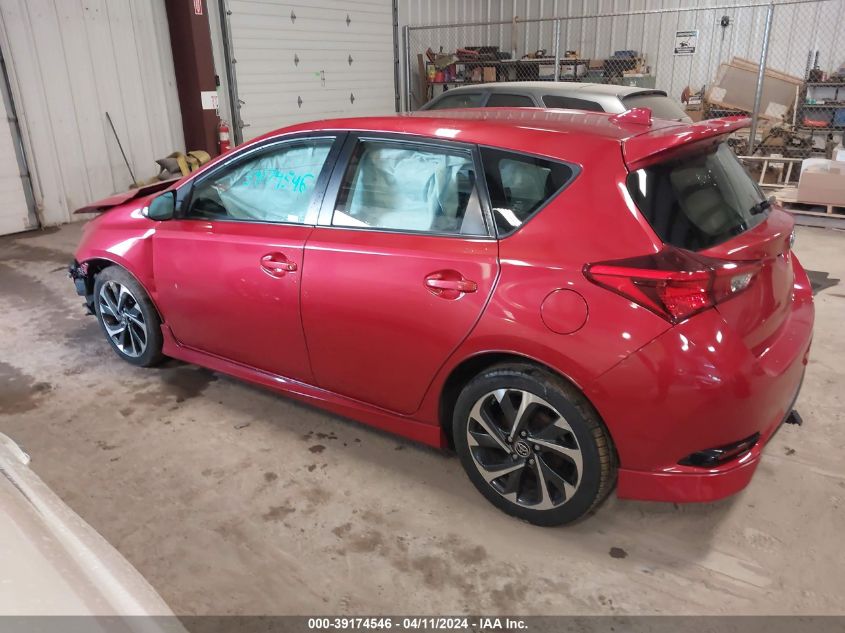 2017 Toyota Corolla Im VIN: JTNKARJE5HJ540756 Lot: 39174546