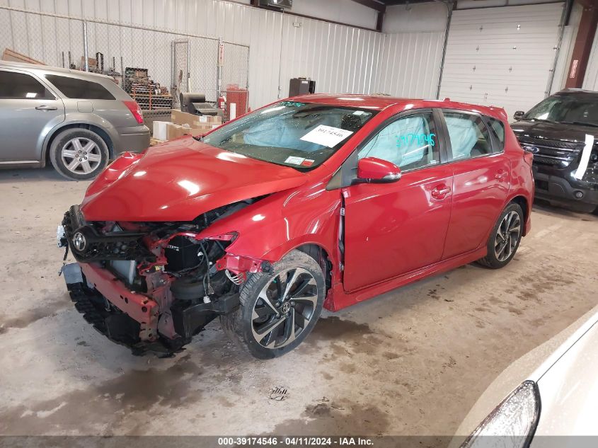 2017 Toyota Corolla Im VIN: JTNKARJE5HJ540756 Lot: 39174546