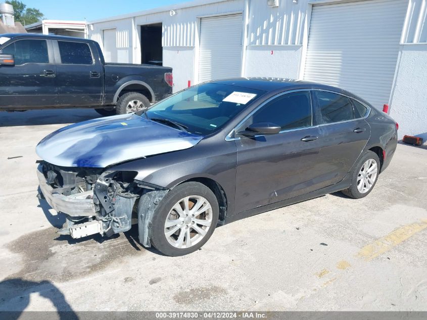 1C3CCCABXFN639654 2015 Chrysler 200 Limited