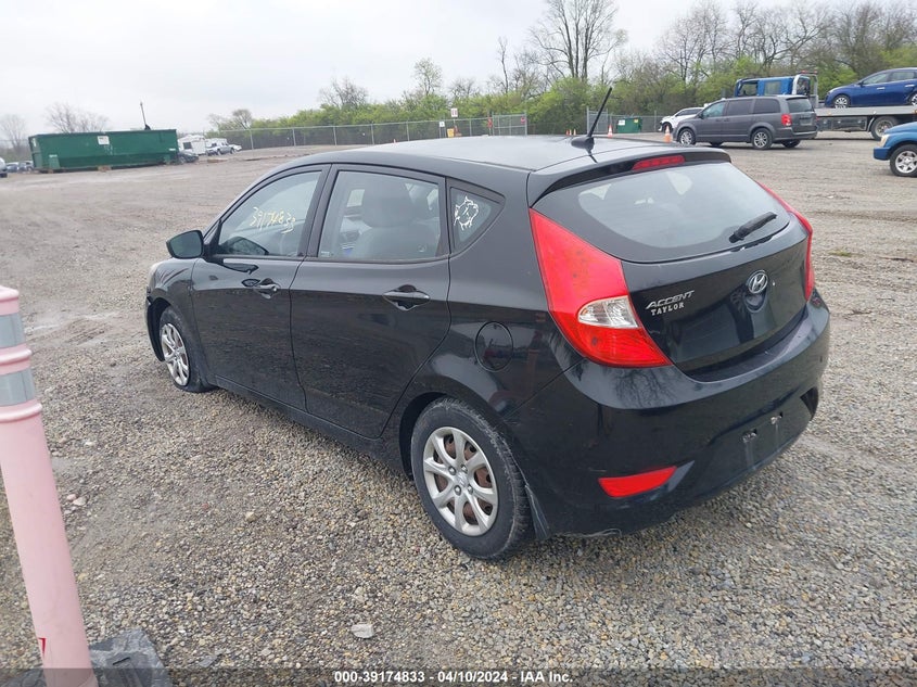 2013 HYUNDAI ACCENT GS - KMHCT5AE4DU089772