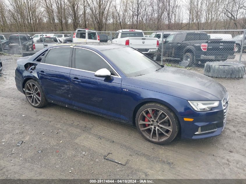 2018 Audi S4 3.0T Premium Plus VIN: WAUB4AF43JA142428 Lot: 39174844