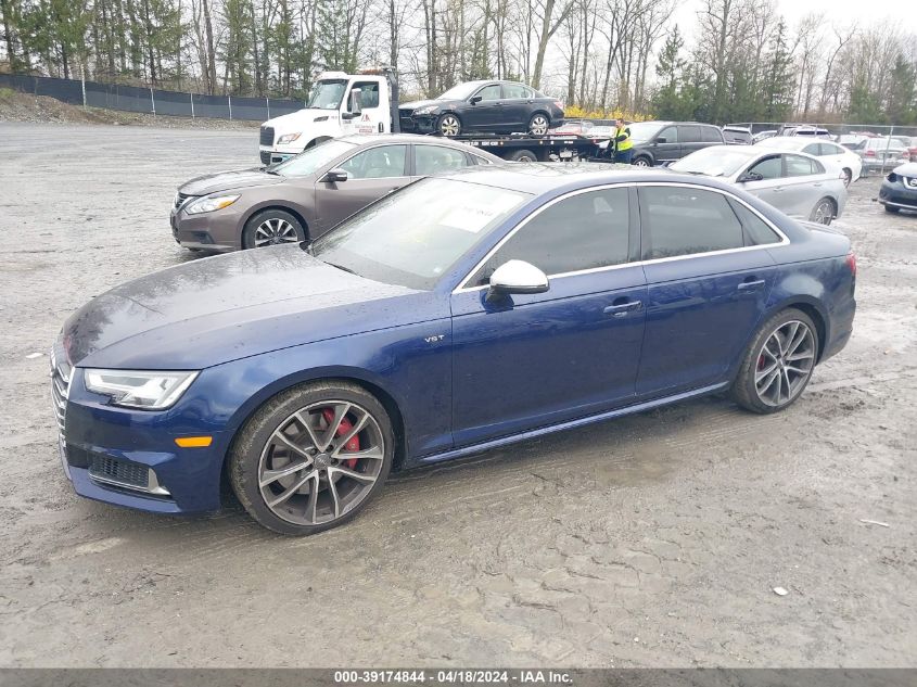 2018 Audi S4 3.0T Premium Plus VIN: WAUB4AF43JA142428 Lot: 39174844